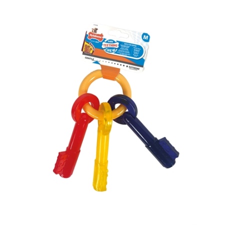 Nylabone puppy chew bijtsleutels baconsmaak