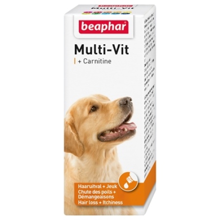 Beaphar multi-vit laveta + carnitine hond
