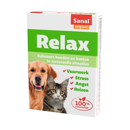 Sanal dog / cat relax kalmeringstablet