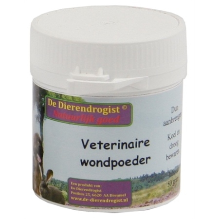 Dierendrogist veterinaire wondpoeder hond / kat