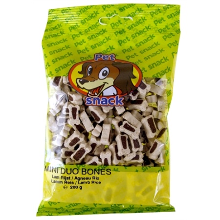 Petsnack botjes duo lam / rijst