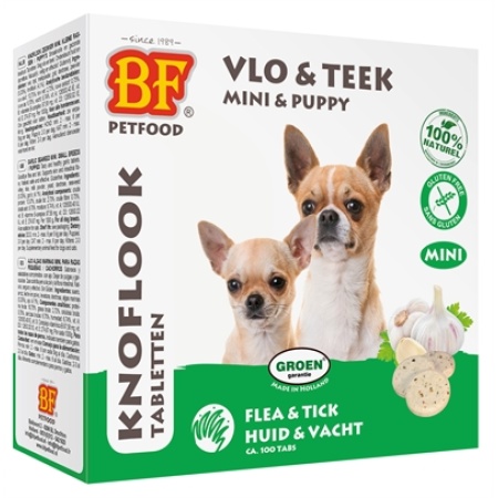 Bf petfood hondensnoepjes knoflook zeewier mini