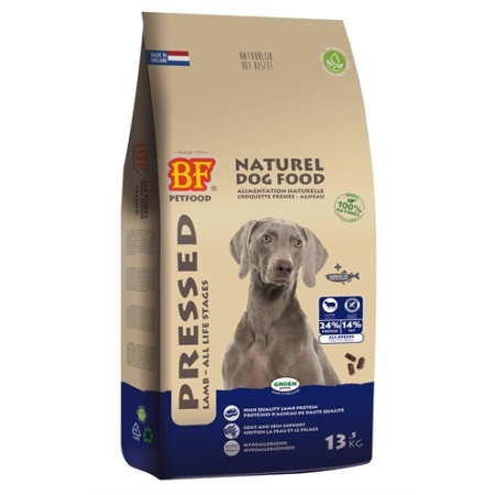 Bf petfood geperst lam / rijst premium