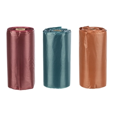 Trixie poepzakjes met handvat assorti