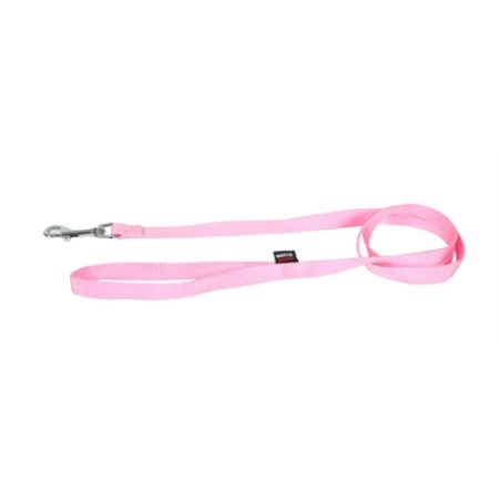 Martin hondenriem basic nylon roze