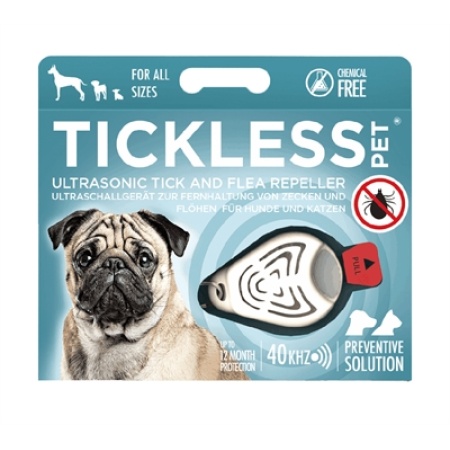 Tickless teek en vlo afweer voor hond en kat beige