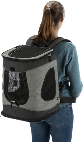 Trixie hondentas timon zwart / grijs - Afbeelding 9