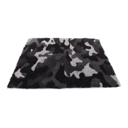 Vetbed camouflage grijs gerecycled