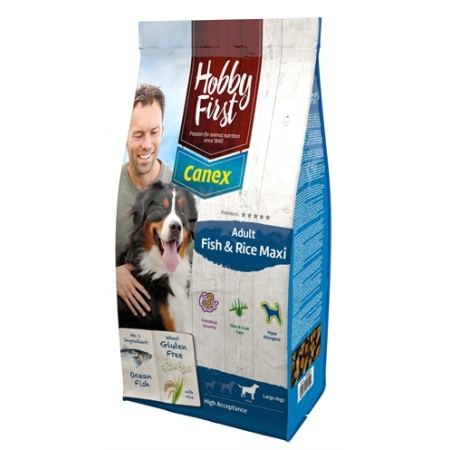 Hobbyfirst canex adult fish & rice maxi