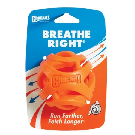 Chuckit breathe right fetch bal oranje
