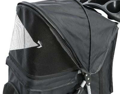 Trixie hondenbuggy zwart - Afbeelding 17