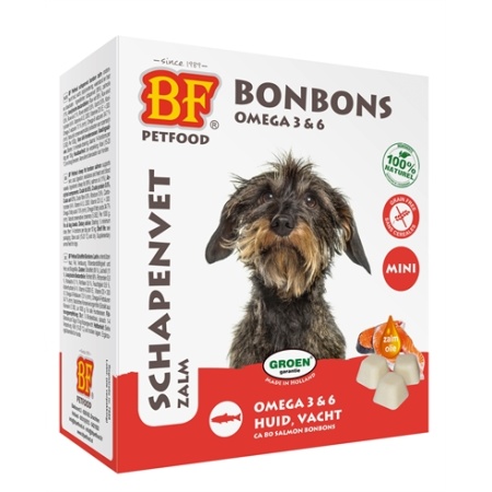 Bf petfood schapenvet mini bonbons zalm