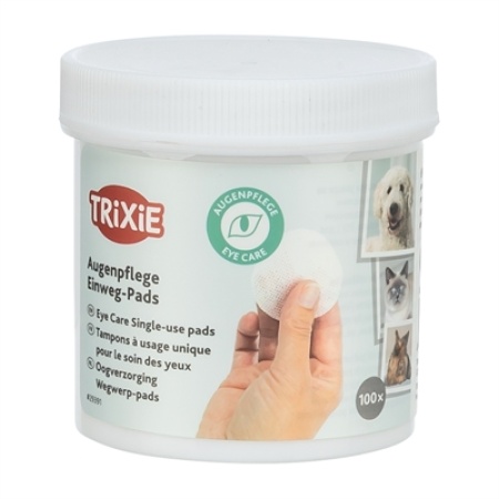 Trixie eye care reinigingspads voor ogen