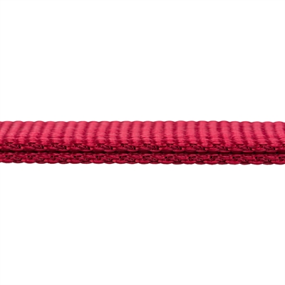 Trixie hondenriem premium dubbelgestikt verstelbaar rood - Afbeelding 3