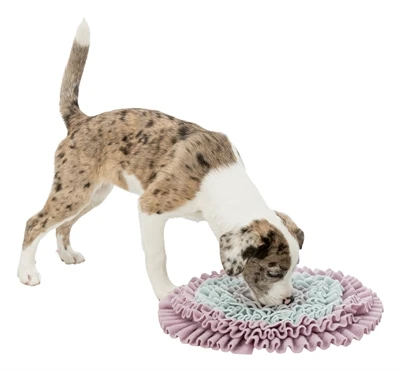 Trixie junior snuffelmat zacht roze / mintgroen / grijs - Afbeelding 7