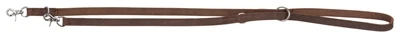 Trixie hondenriem rustic verstelbaar vetleer donkerbruin - Afbeelding 7