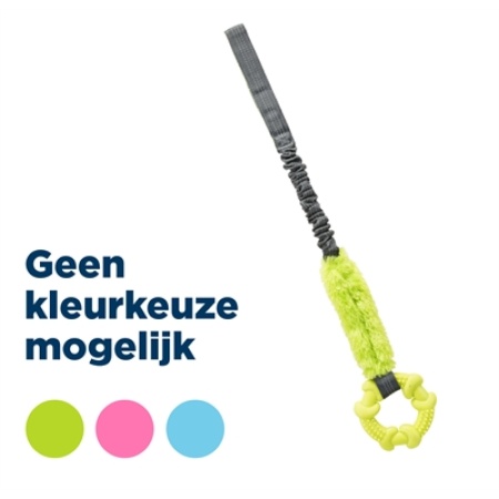 Trixie bungee tugger met ring assorti