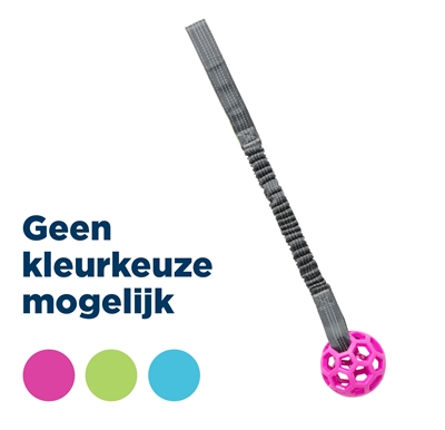 Trixie bungee tugger met bal assorti