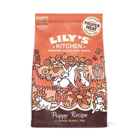 Lily's kitchen dog puppy chicken / salmon