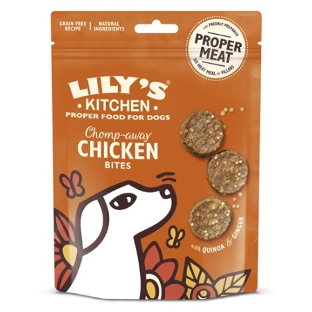 Lily's kitchen dog chomp-away chicken bites