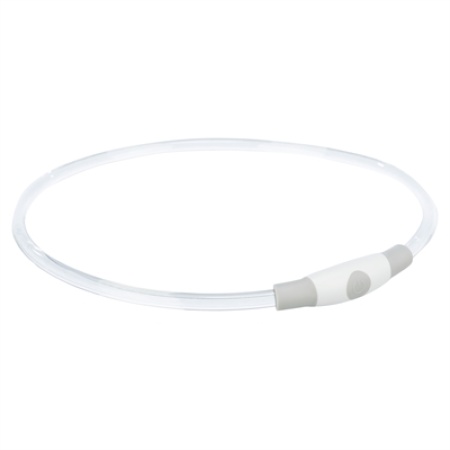 Trixie lichtgevende halsband usb flash light oplaadbaar tpu multi
