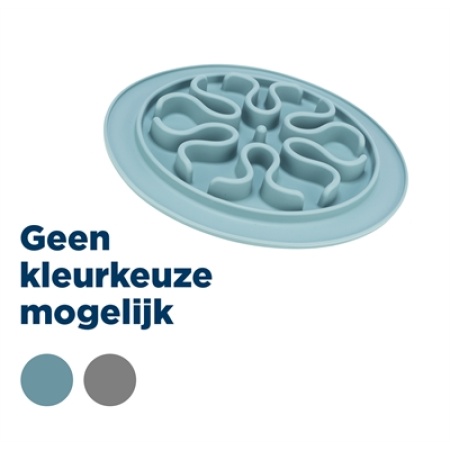 Trixie voermat slow feed silicone assorti