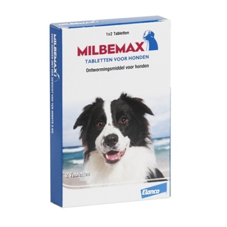 Milbemax tablet ontworming hond