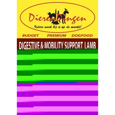 Budget premium dogfood digestive & mobility support lamb