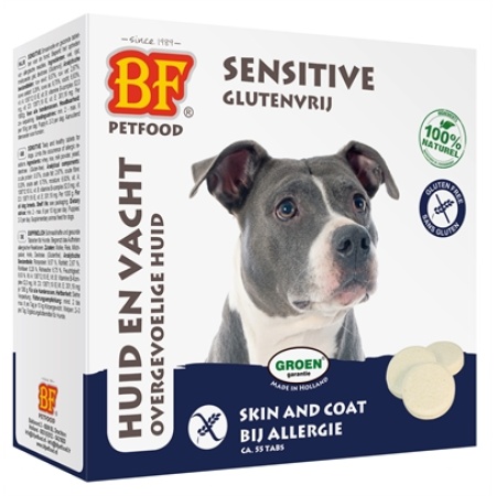 Bf petfood hondensnoepje sensitive hypoallergeen skin en coat