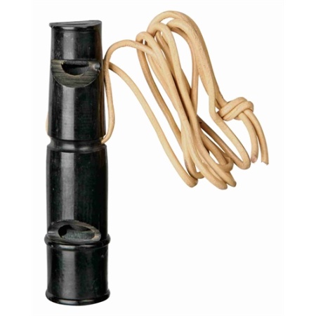 Trixie dubbeltoonfluitje buffelhoorn