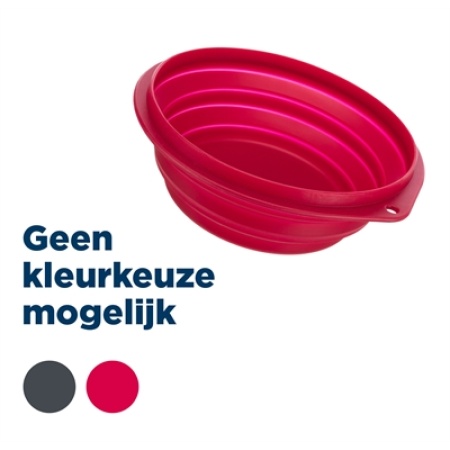 Trixie reisbak silicone assorti