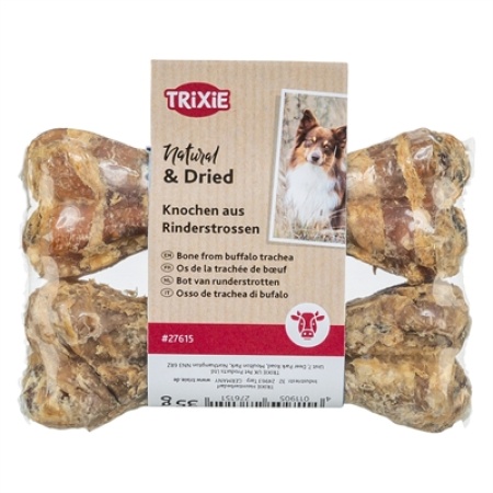 Trixie kauwbot van runderstrotten 10 cm 2 × 35 g / st.