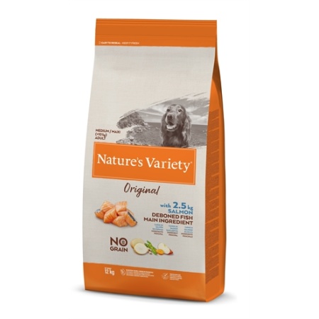 Natures variety original adult medium / maxi salmon no grain