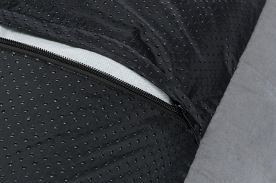 Trixie hondenmand harvey grijs / wit - Afbeelding 2