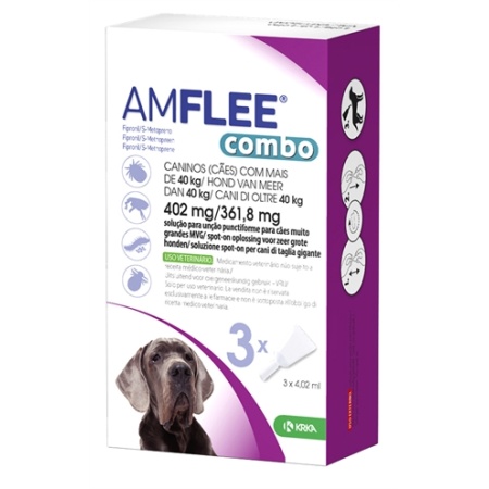 Krka amflee combo spot on hond