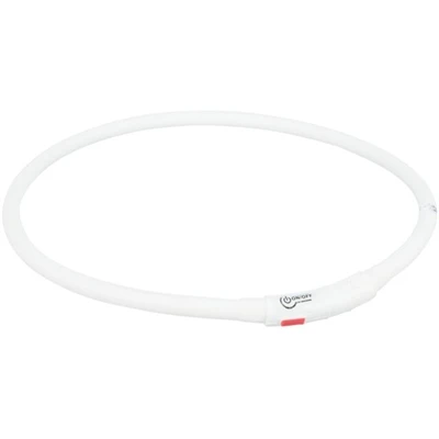 Trixie lichtgevende halsband hond usb siliconen oplaadbaar meerkleurig - Afbeelding 2