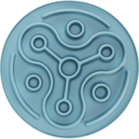 Trixie voermat slowfeeding tpe blauw