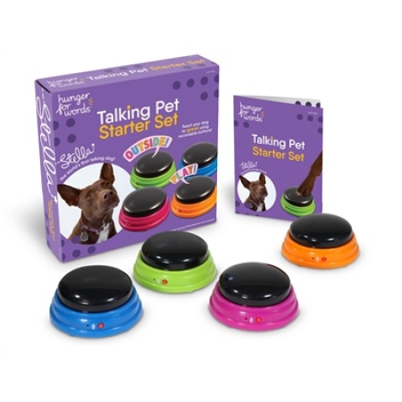 Hunger for words talking pet starter set