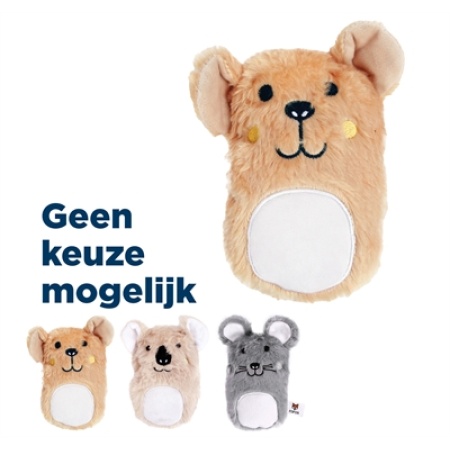 Fofos puppy koala / hamster / muis pluche assorti