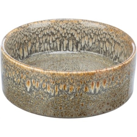 Trixie voerbak / drinkbak keramiek bruin