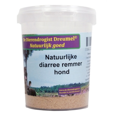Dierendrogist natuurlijke diarree remmer hond