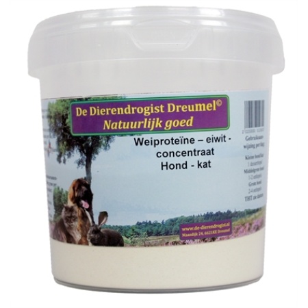 Dierendrogist weiproteine concentraat hond / kat