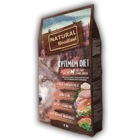 Natural woodland optimum large breed diet