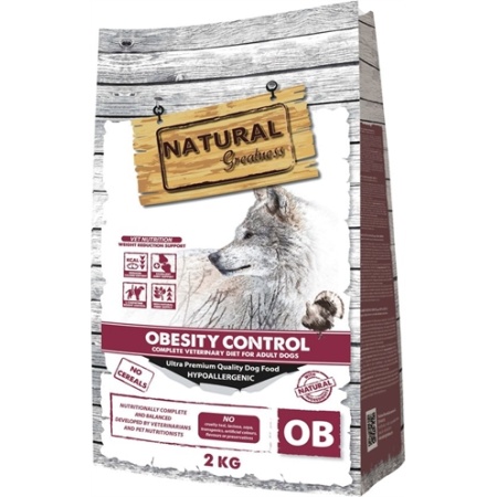 Natural greatness veterinary diet dog obesity control adult