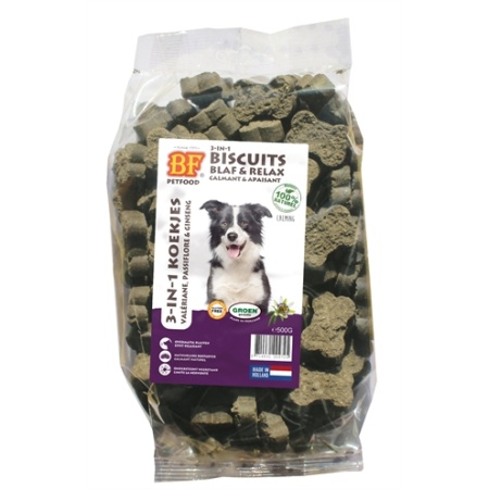 Bf petfood 3 in 1 hondenkoekjes blaf & relax