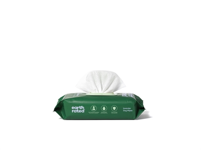 Earth rated dog wipes lavendel composteerbaar - Afbeelding 2
