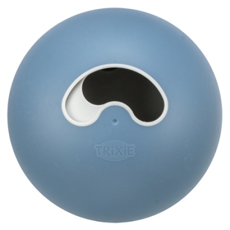 Trixie snackbal hond kunststof / tpr blauw