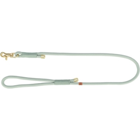 Trixie soft rope hondenriem saliegroen / mint