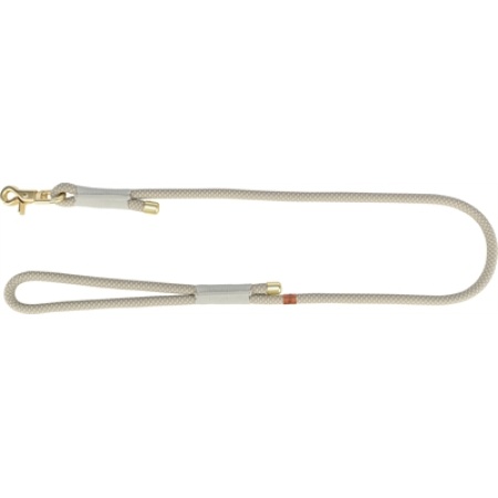 Trixie soft rope hondenriem grijs / lichtgrijs