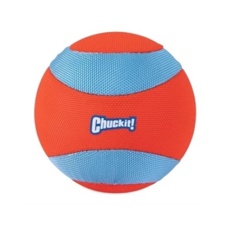 Chuckit amphibious mega ball oranje / blauw